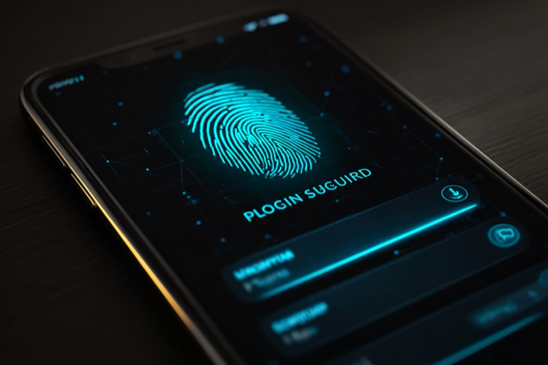 Interface de login em plataforma de apostas